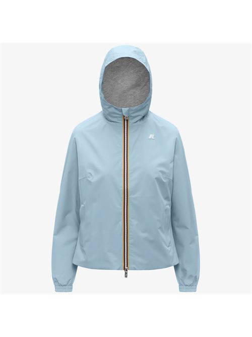 Giacca donna in tessuto nylon colore blu dream K-WAY | LIL 2.0 K21347WD40